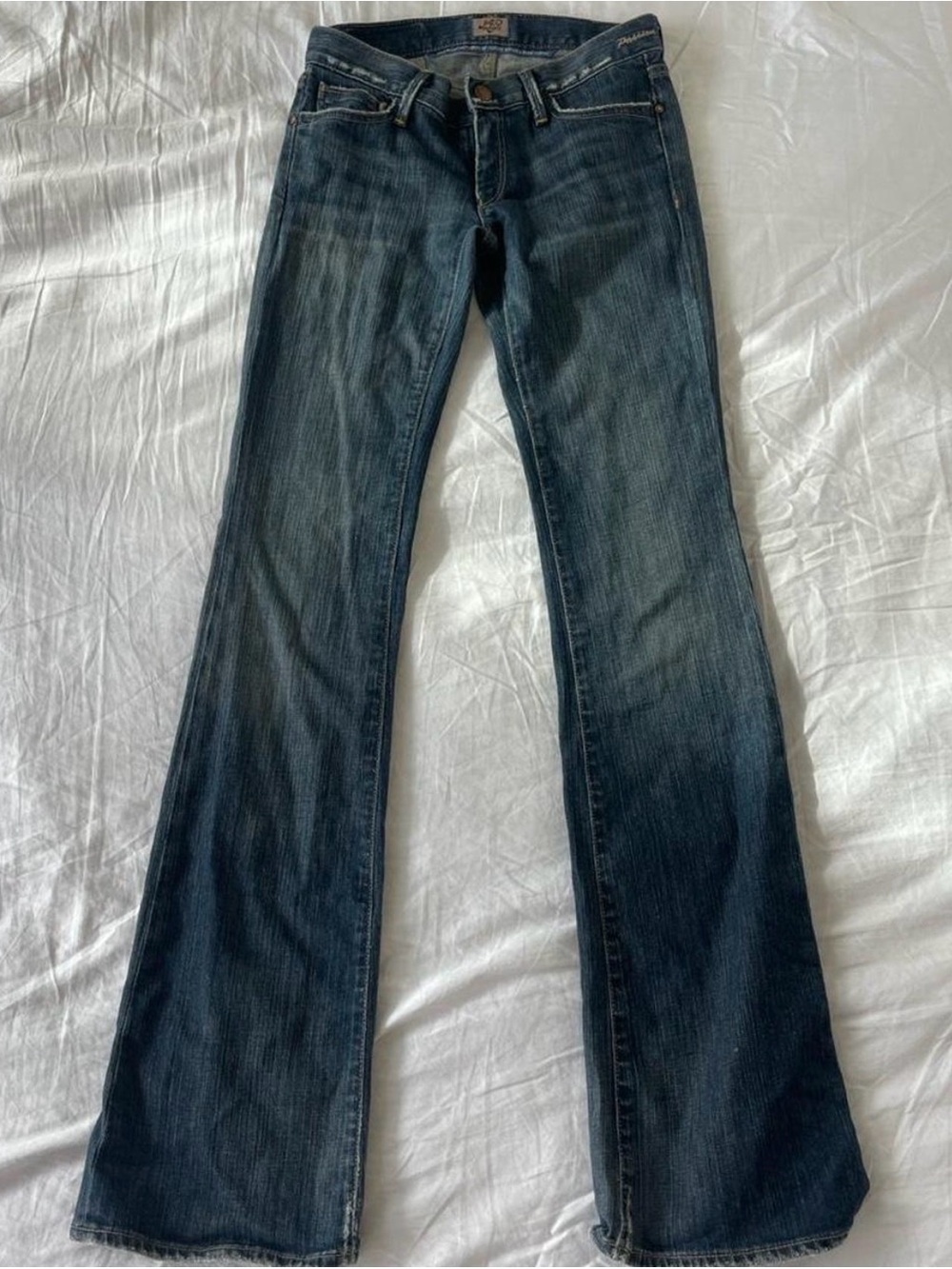 Goldsign Women's Skinny Jeans in Dark Blue Wash